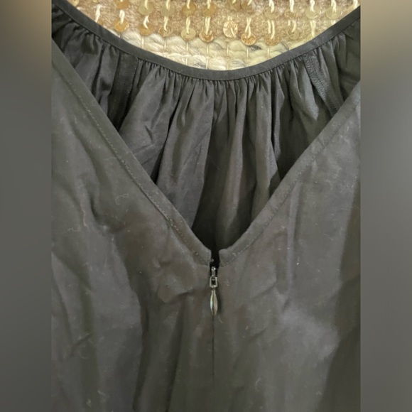 🖤 NWT J Crew black cotton gathered puff top sz 2 - Picture 9 of 9